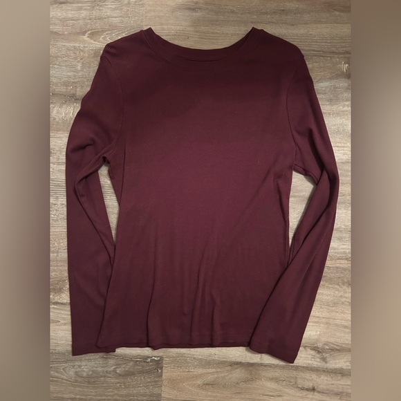 Women’s long sleeve ribbed T-shirt A New Day, lot of 5,  Size Medium - Picture 6 of 13